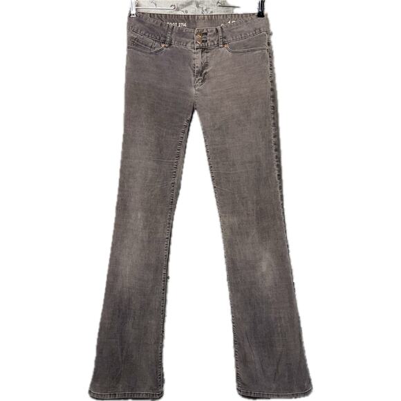 2010 Gap Perfect Boot 30x32 Straight Flare Leg Corduroy Pants Womens Stretch Y2K - Picture 1 of 9